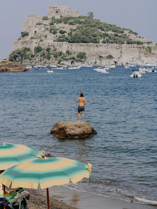 Il castello Aragonese a Ischia