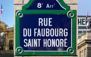 alla scoperta di Rue du Faubourg Saint Honoré